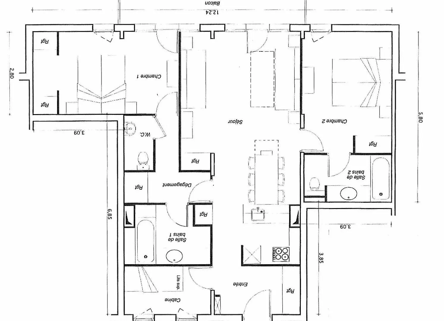 Residence Le Boulier - 4 Pieces Pour 8 Personnes Mae-9964 La Plagne Francia